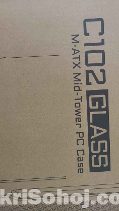 C102 Glass Gigabyte Casing